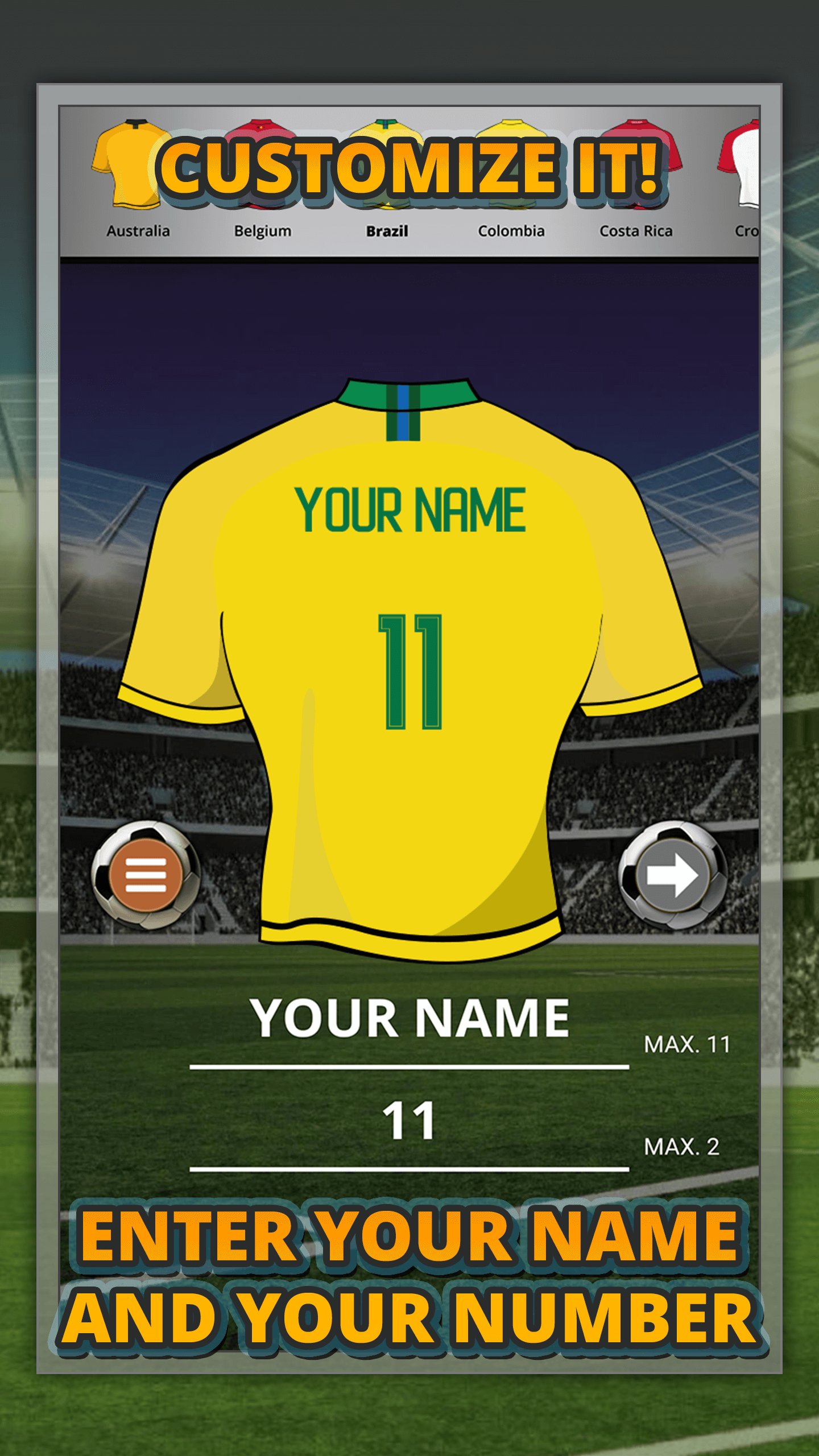 Football Jersey Maker screenshot 3