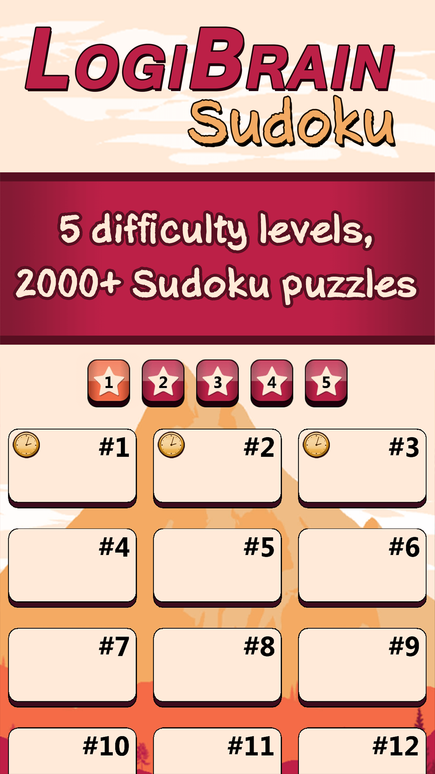 LogiBrain Sudoku screenshot 1