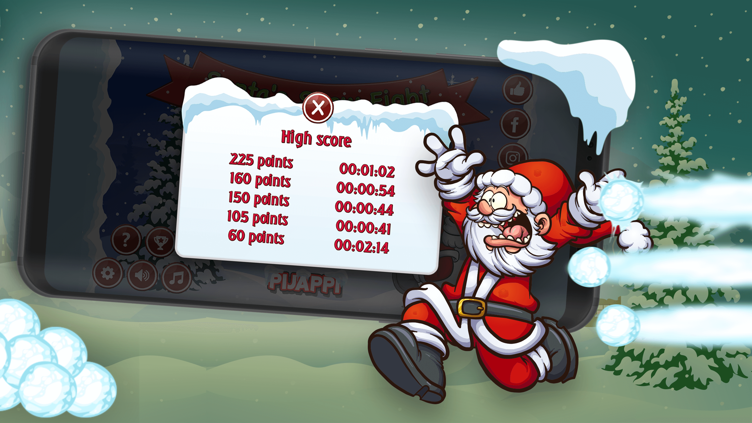 Santa’s Snow Fight screenshot 3 Santa’s Snow Fight screenshot 3